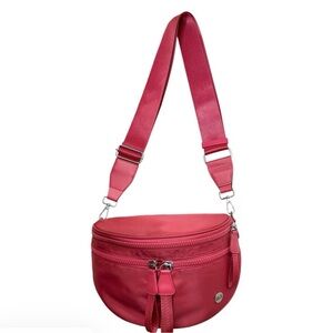 Iris & Rainbow Raspberry Pink Best Version Crossbody Bag